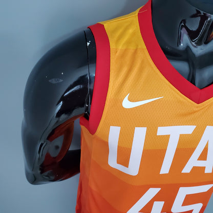 Camiseta Utah Jazz "Orange Raimbow" Naranja