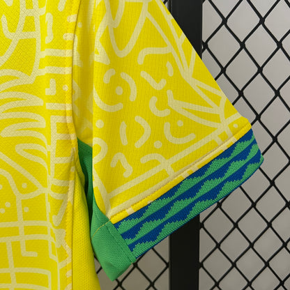 Camiseta Brasil Local 2024 Versión Mujer