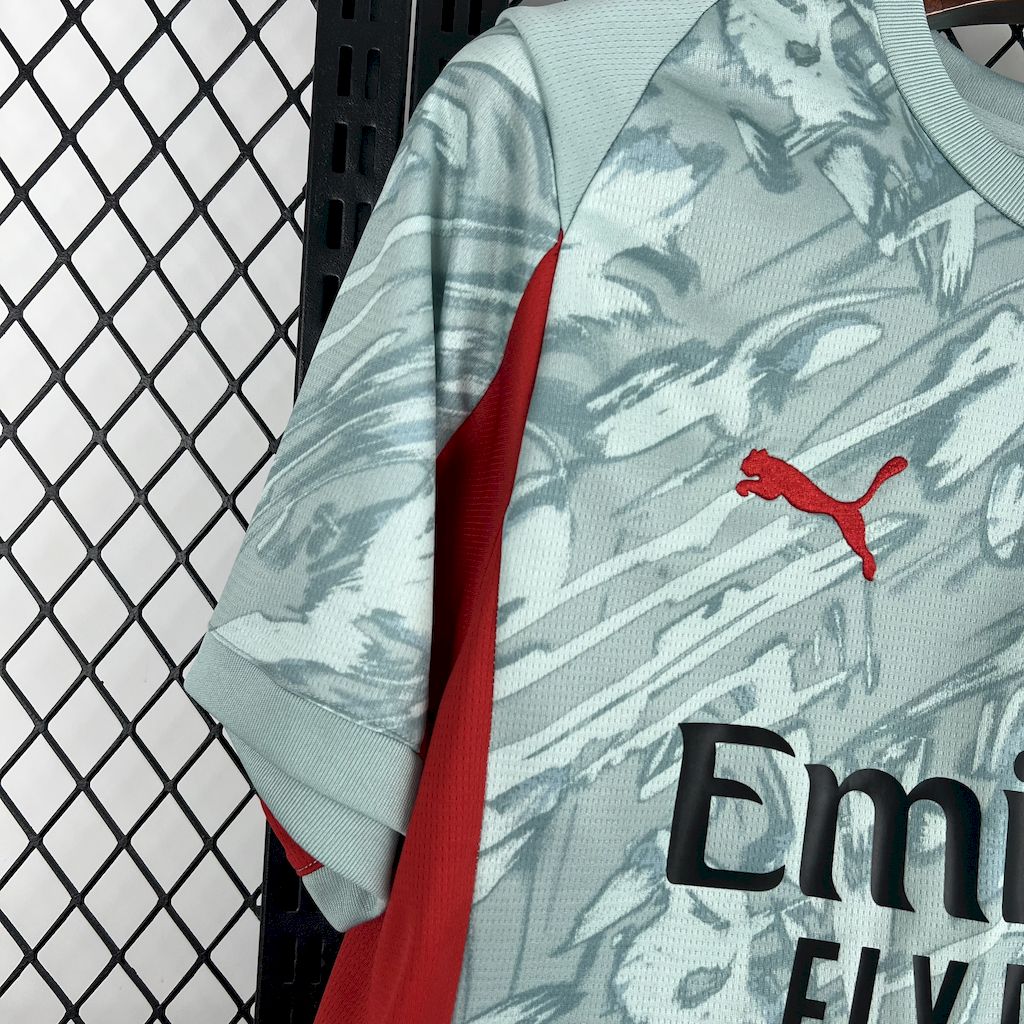 Camiseta AC Milán Portero 2025/26 Versión Fan