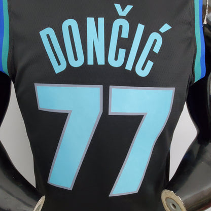 Camiseta Dallas Mavericks Camiseta Negra