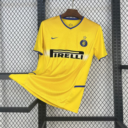 Camiseta Inter de Milán Tercera Retro 2002/03 Versión Fan