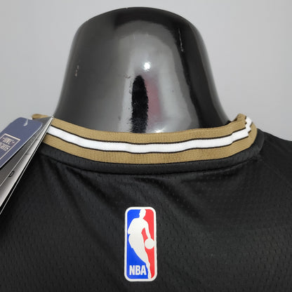 Camiseta Atlanta Hawks "MLK" Negra