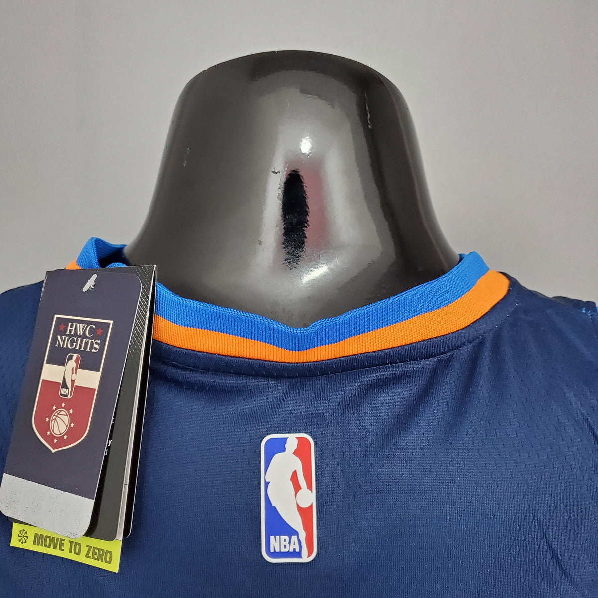 Camiseta Oklahoma City Thunder "Blue Stripes" Azul