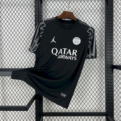 Camiseta Paris Saint-Germain Portero Negra 2024/25 Versión Fan
