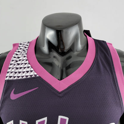 Camiseta Minnesota Timberwolves Camiseta Morada