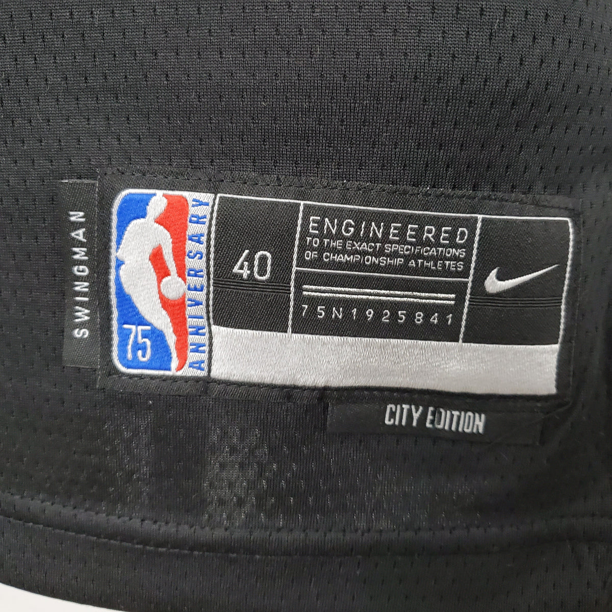 Camiseta New York Knicks "City Edition" Negra NBA