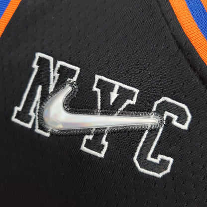 Camiseta New York Knicks "City Edition" Negra NBA