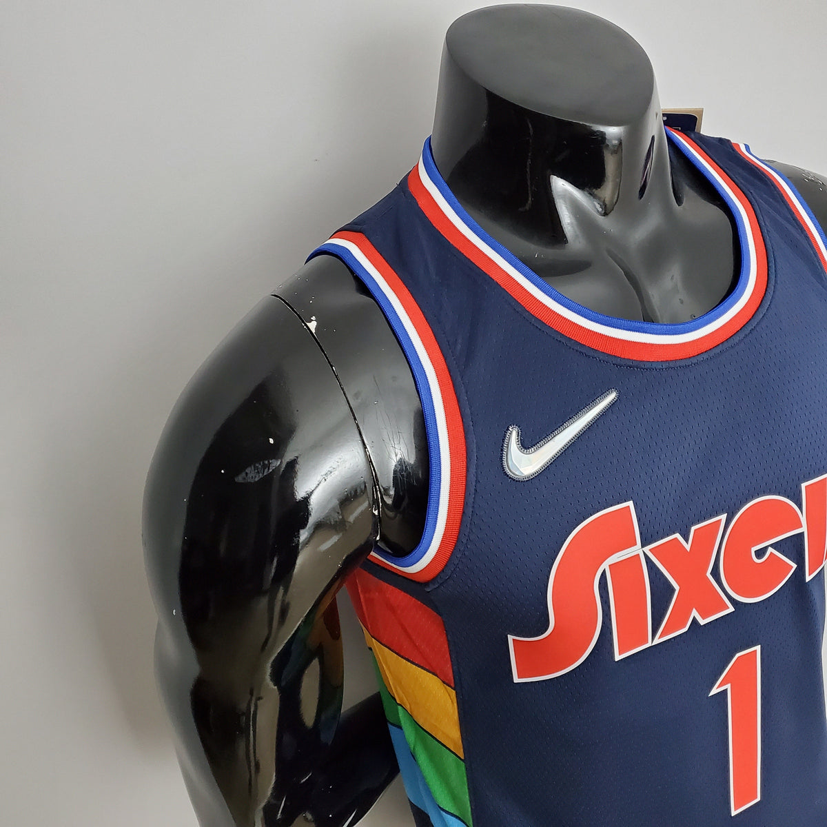 Camiseta Philadelphia 76ers "City Edition" Azul Royal
