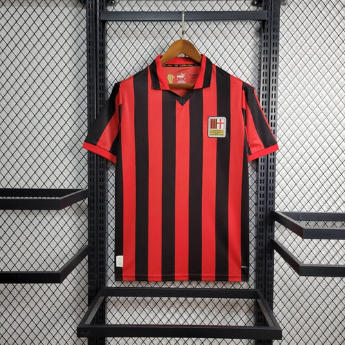 Camiseta AC Milán Edición Aniversario Roja 2024/25 Versión Fan