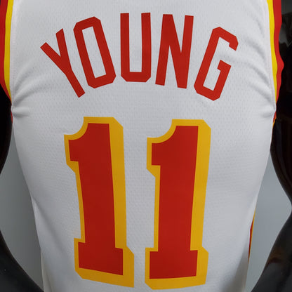 Camiseta Atlanta Hawks Clásica Blanca