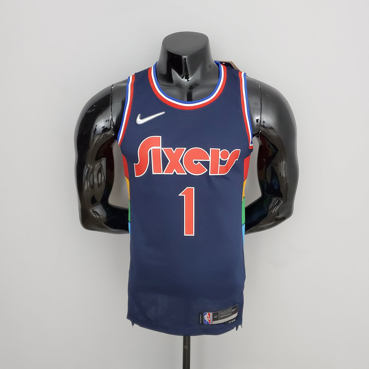 Camiseta Philadelphia 76ers "City Edition" Azul Royal