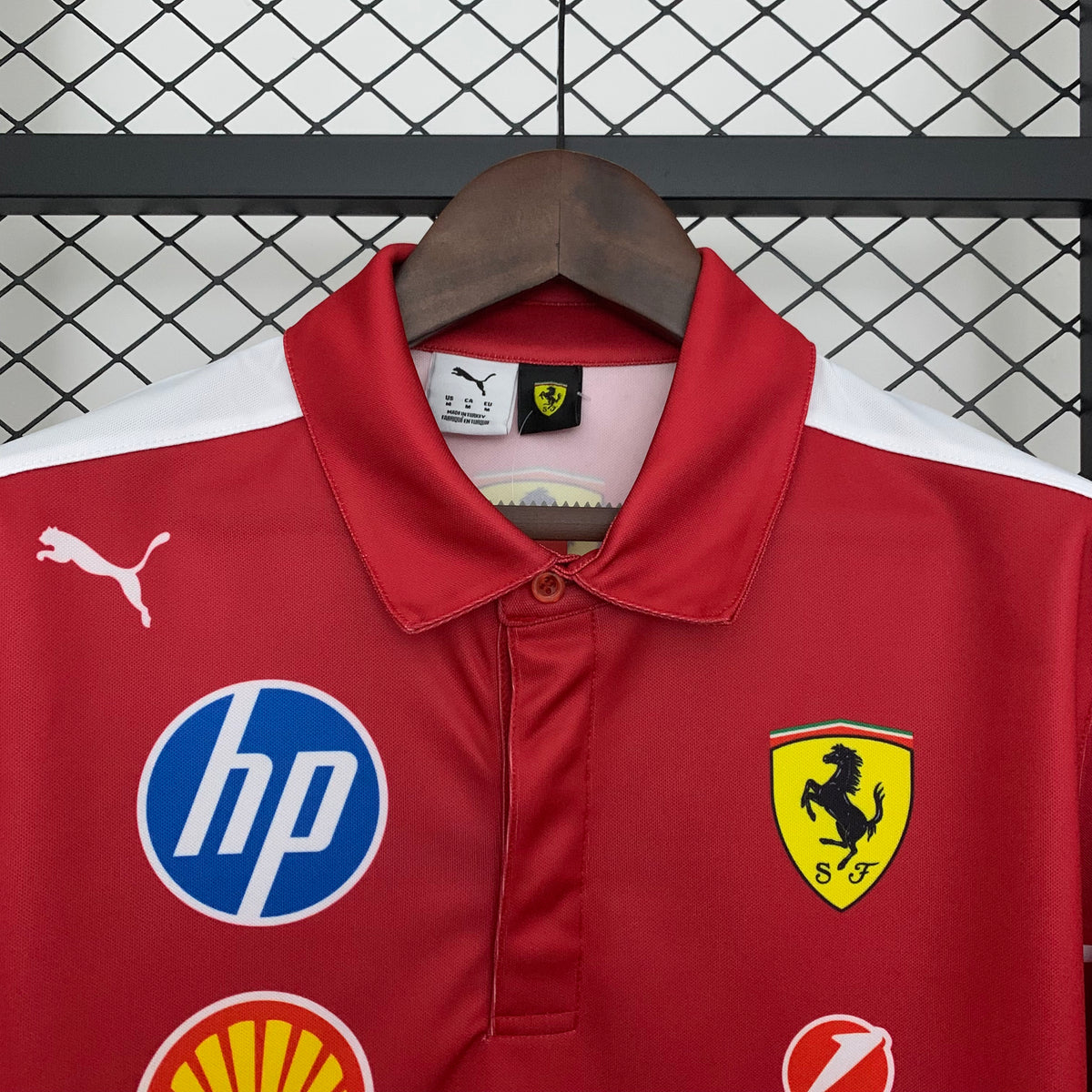 F1 Formula 1 Polo Ferrari Roja