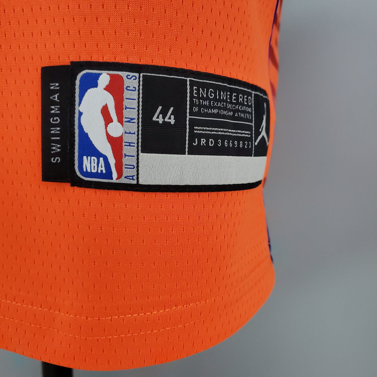 Camiseta Oklahoma City Thunder "Orange Stripes" Naranjo