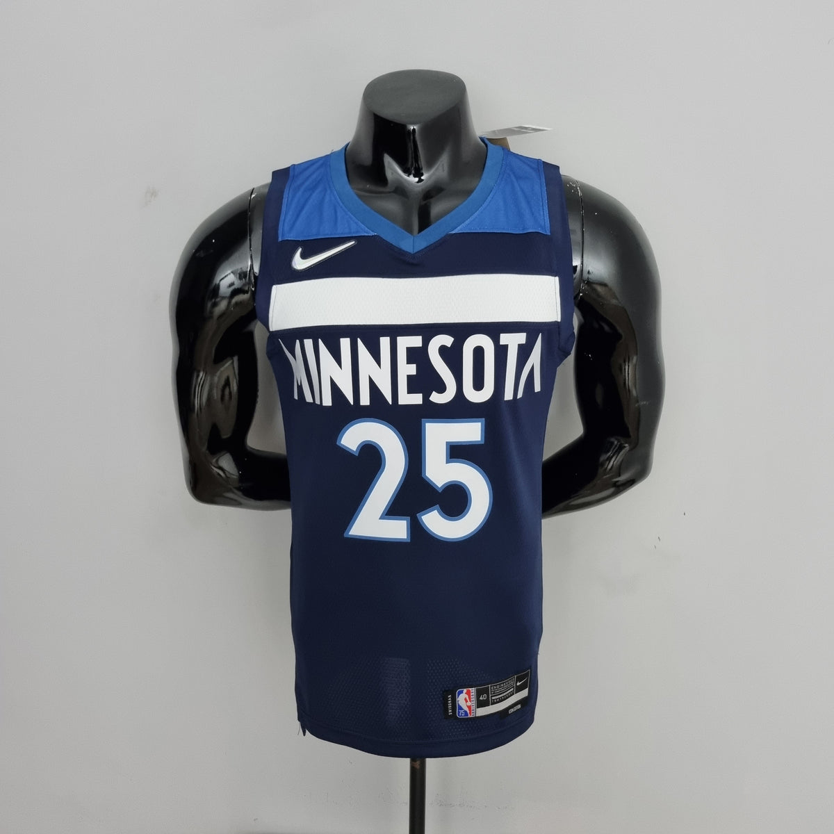 Camiseta Minnesota Timberwolves Camiseta Azul Clásica