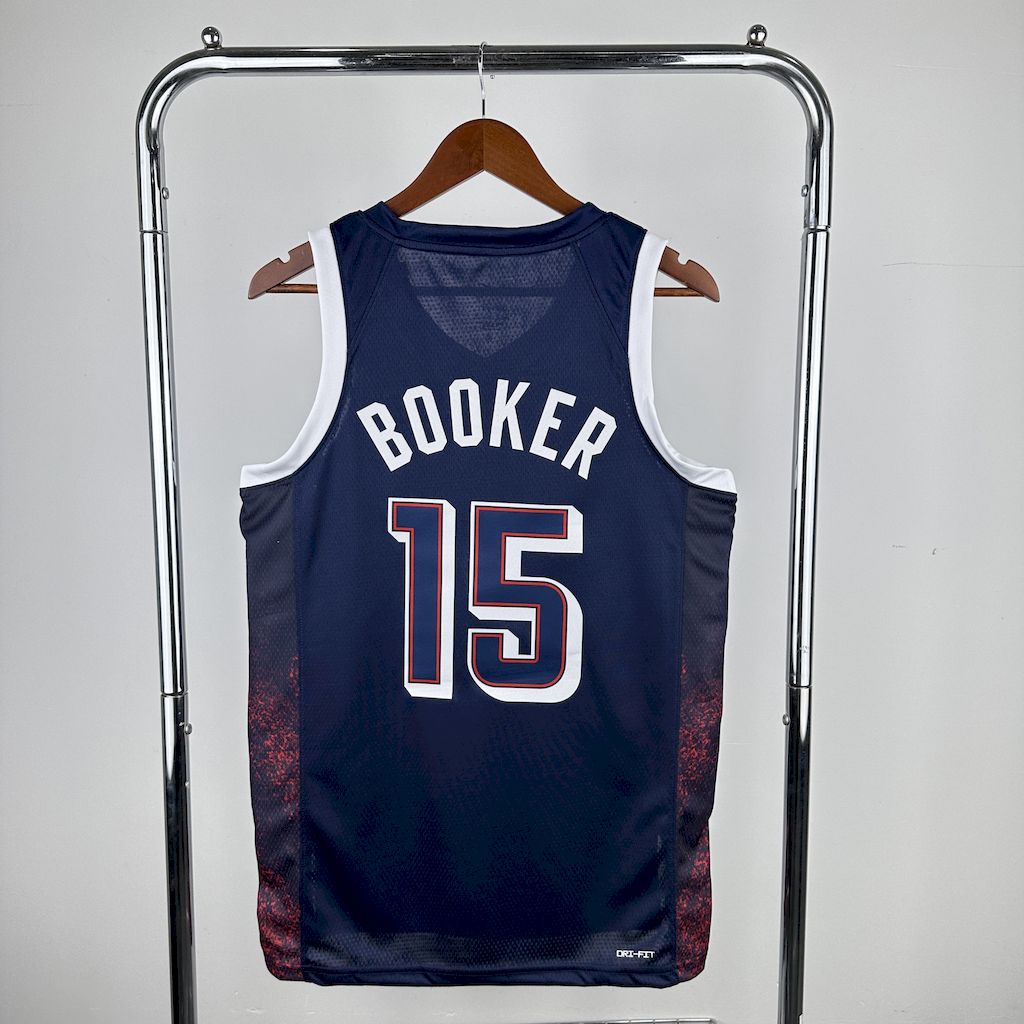 Camiseta Olimpic USA 2024 Visita NBA
