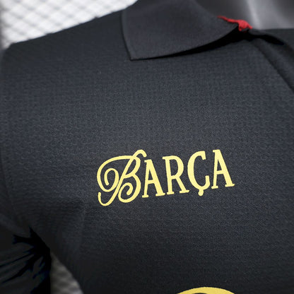 Camiseta FC Barcelona Lamine Yamal 304 Negra 2024/25 Versión Jugador
