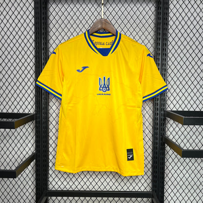 Camiseta Ucrania Local 2024 Versión Fan