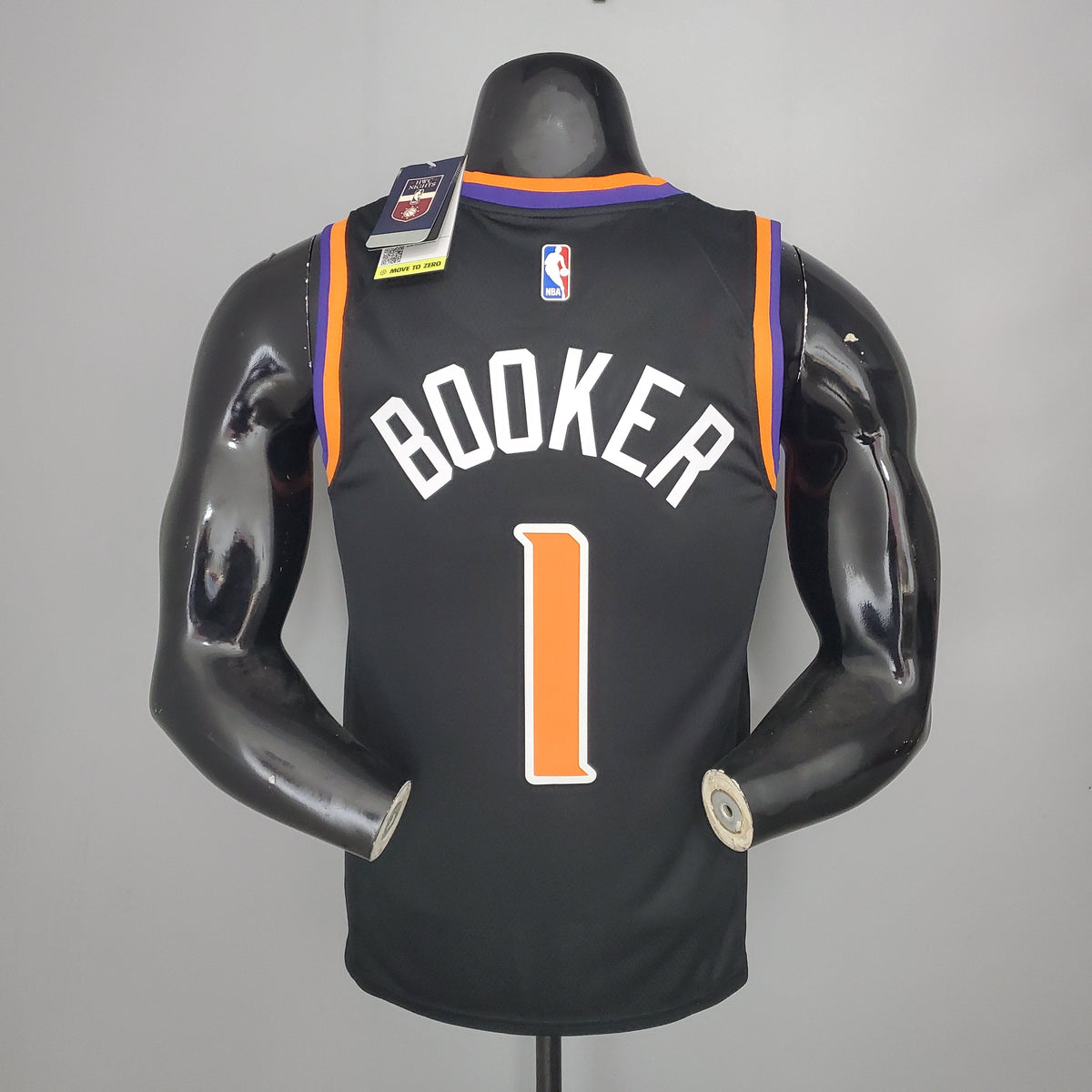 Camiseta Phoenix Suns Camiseta Negra Clásica