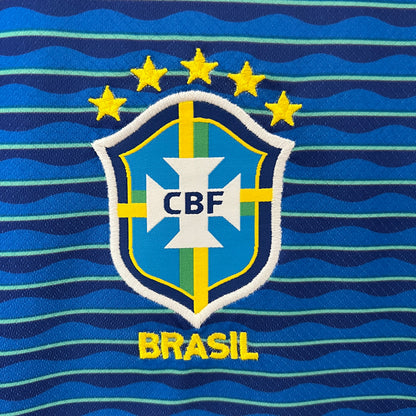 Camiseta Brasil Visita 2024 Versión Mujer