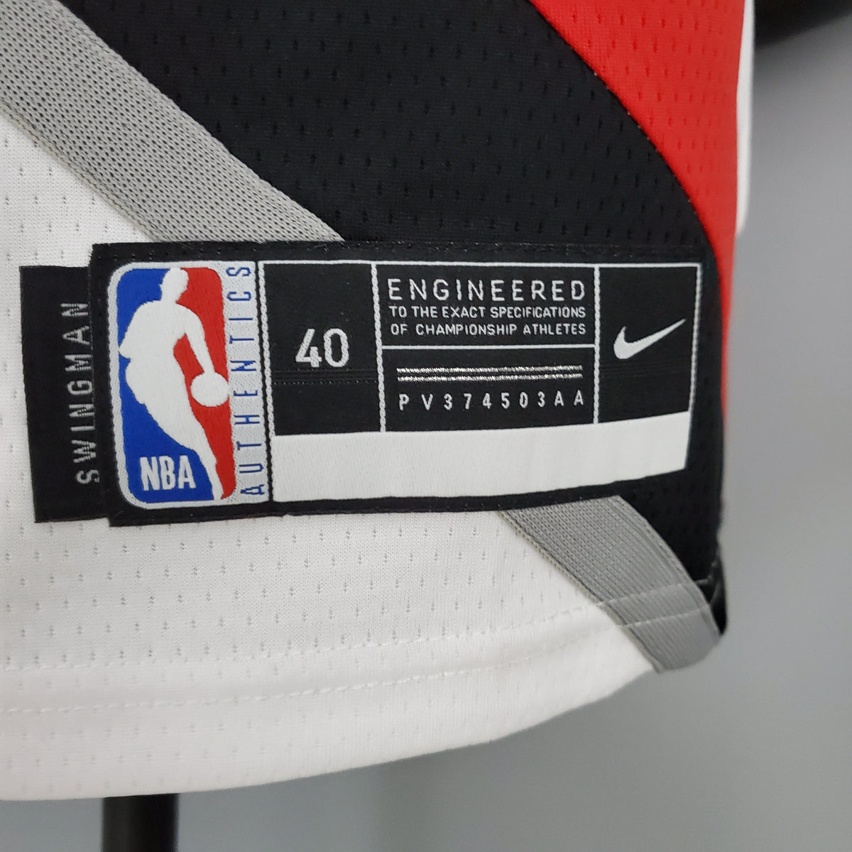 Camiseta Portland Trail Blazers Camiseta Blanca Clásica