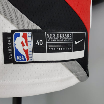 Camiseta Portland Trail Blazers Camiseta Blanca Clásica