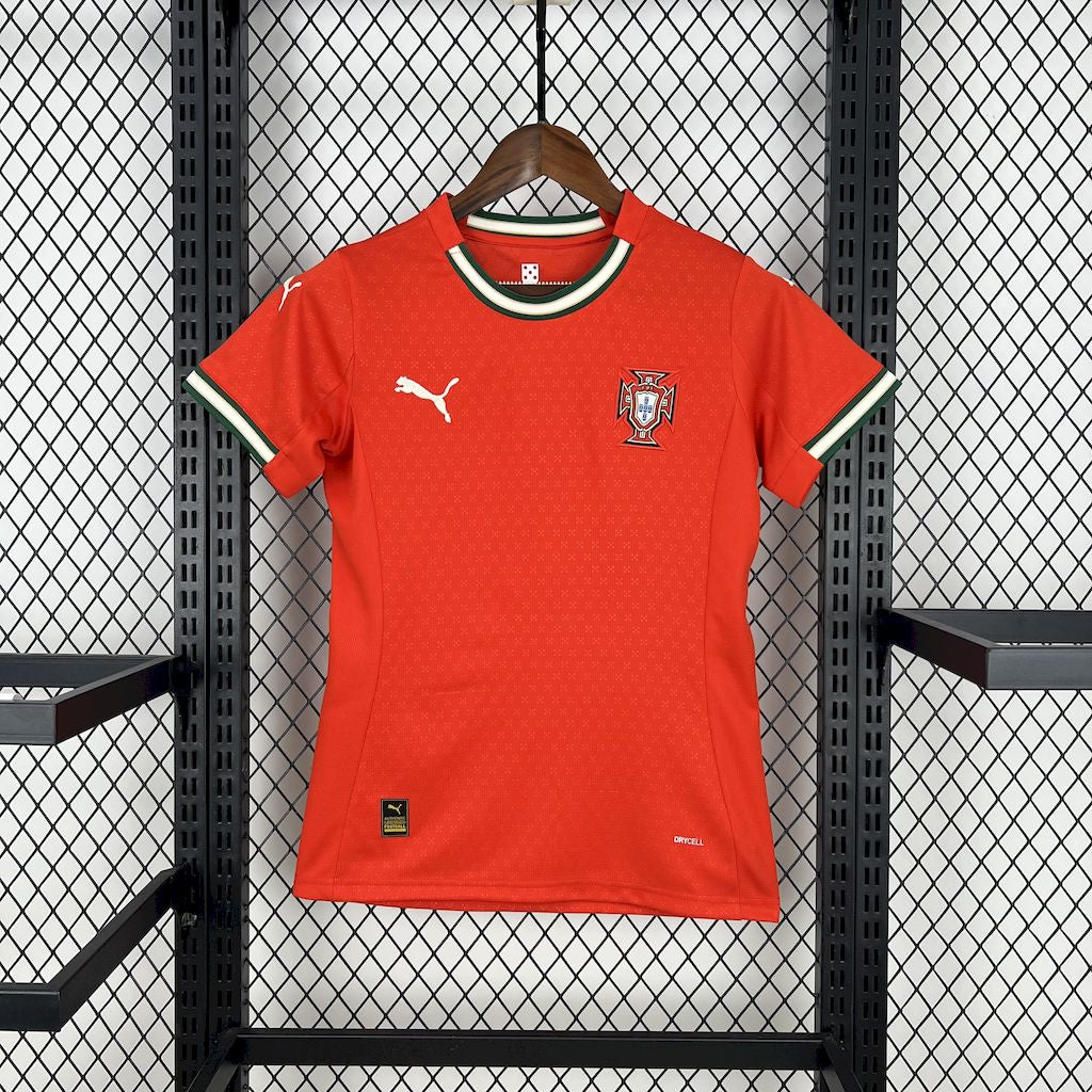 Camiseta Portugal Local 2025/26 Versión Mujer