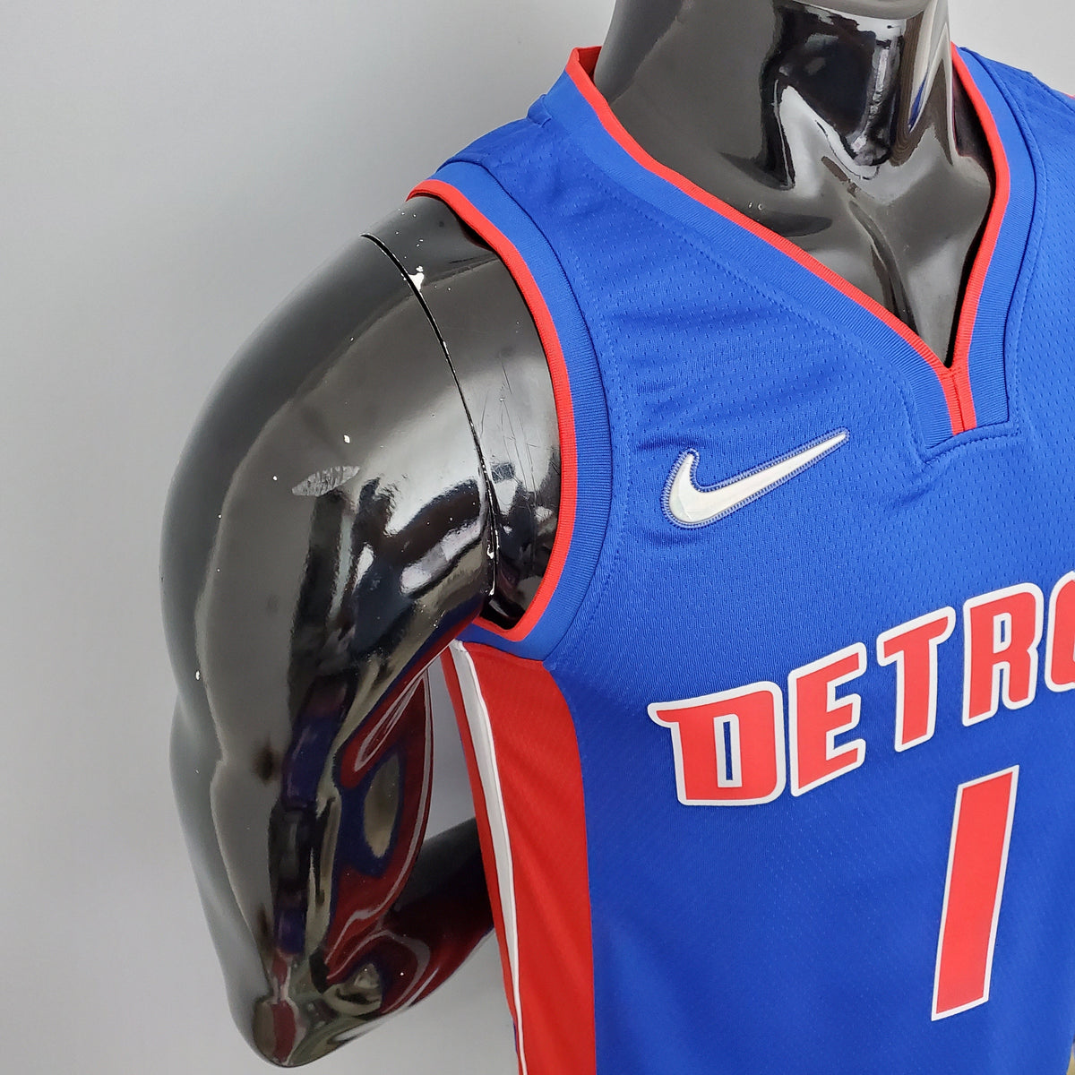 Camiseta Detroit Pistons Camiseta Azul Clásica