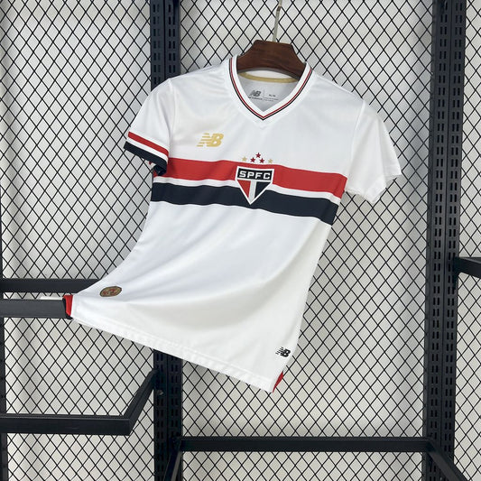 Camiseta Sao Paulo Local 2025/26 Versión Mujer