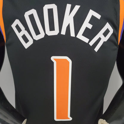 Camiseta Phoenix Suns Camiseta Negra Clásica