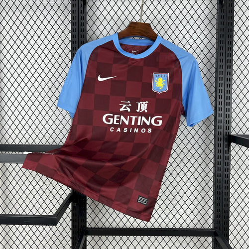 Camiseta Aston Villa Local Retro 2011/12 Versión Fan