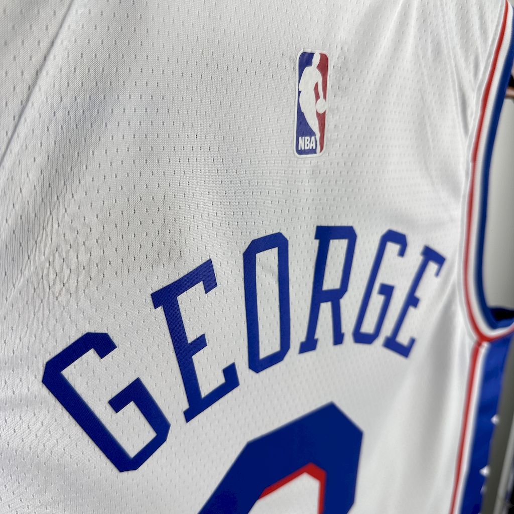 Camiseta Philadelphia 76ers 2023 Camiseta Blanca NBA