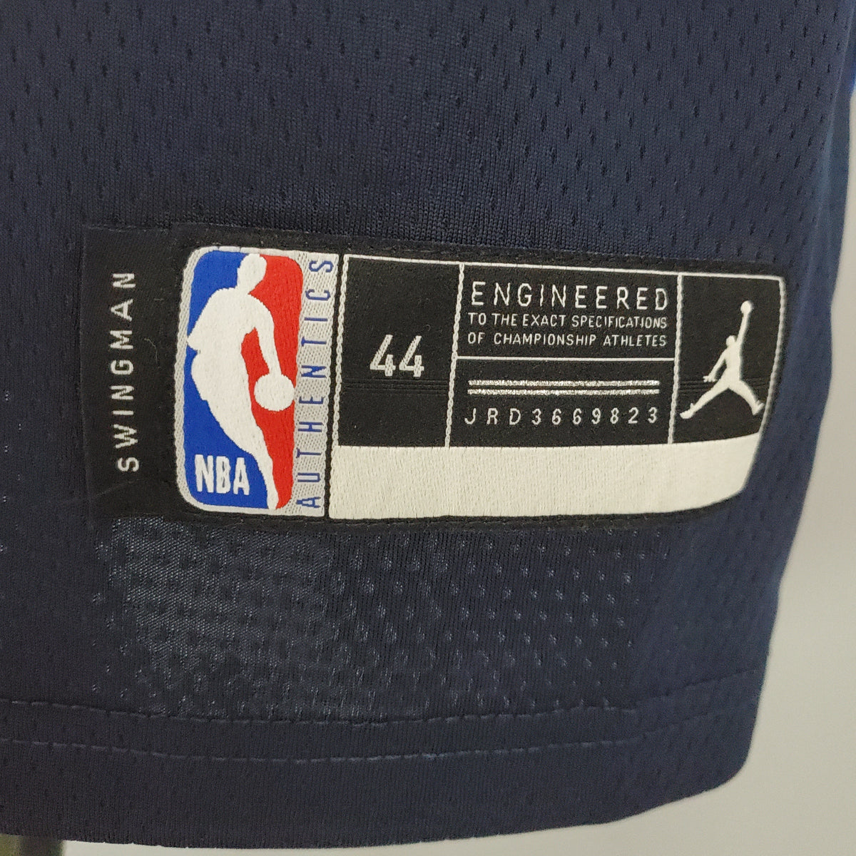 Camiseta Dallas Mavericks Camiseta "Jordan" Azul