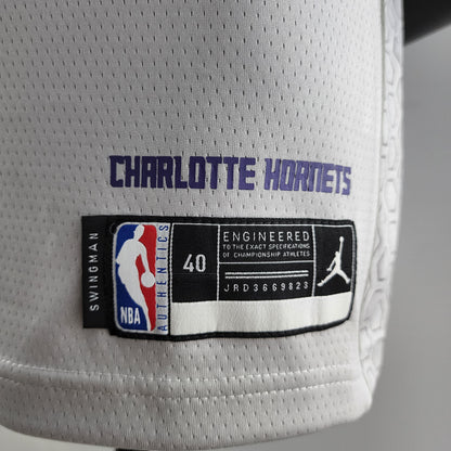 Camiseta Charlotte Hornets Camiseta Clásica Gris