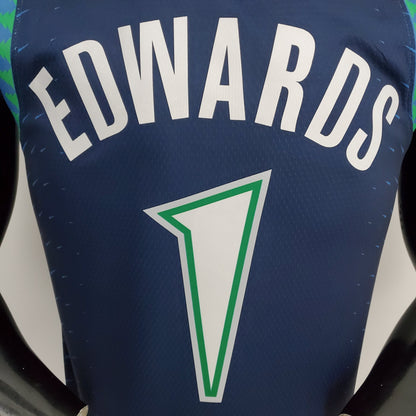 Camiseta Minnesota Timberwolves "City Edition" Azul