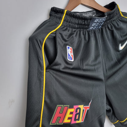 Camiseta Miami Heat "Urban Edition" Shorts Negros