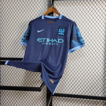 Camiseta Manchester City Retro Visitante 2015/16