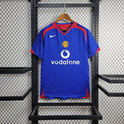 Camiseta Manchester United Visita Retro 2005/06 Versión Fan