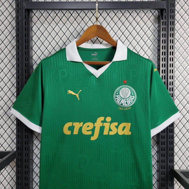 Camiseta Palmeiras Local 2024 Versión Fan