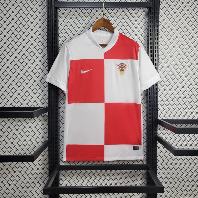 Camiseta Croacia Local 2024 Versión Fan