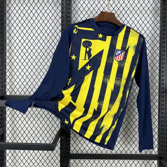 Camiseta Atlético Madrid Pre-Partido Azul 2025/26 Versión Fan