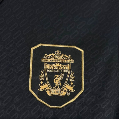 Camiseta Liverpool Edición Especial Negra 2025/26 Versión Fan
