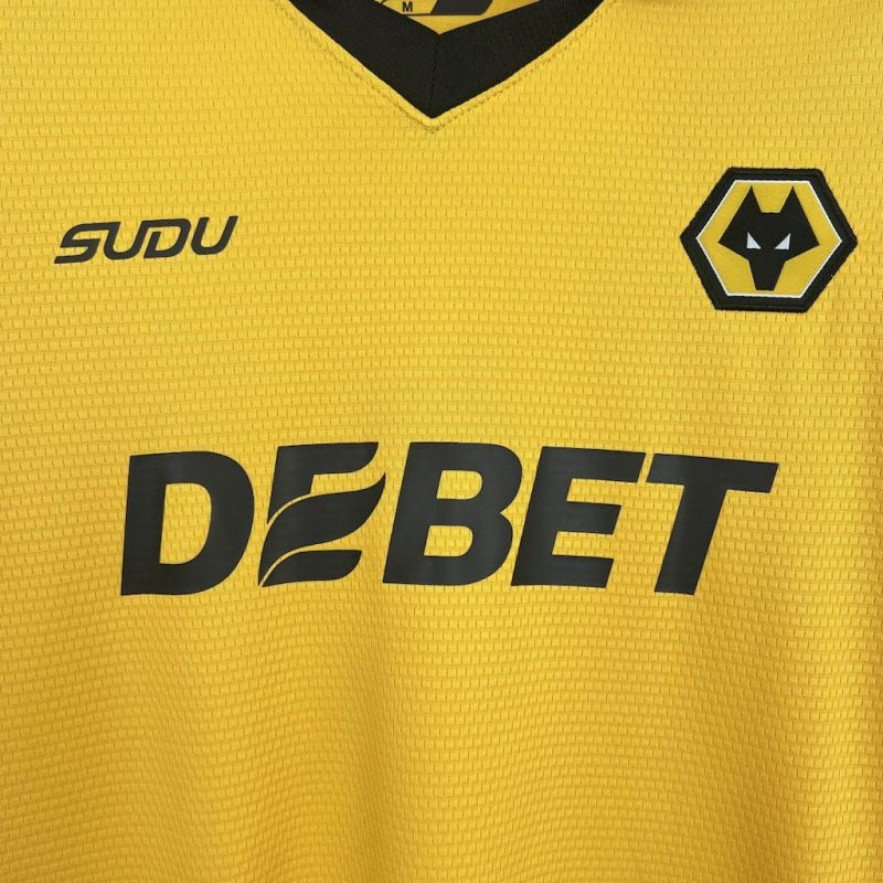 Camiseta Wolves Local 2025/26 Versión Fan