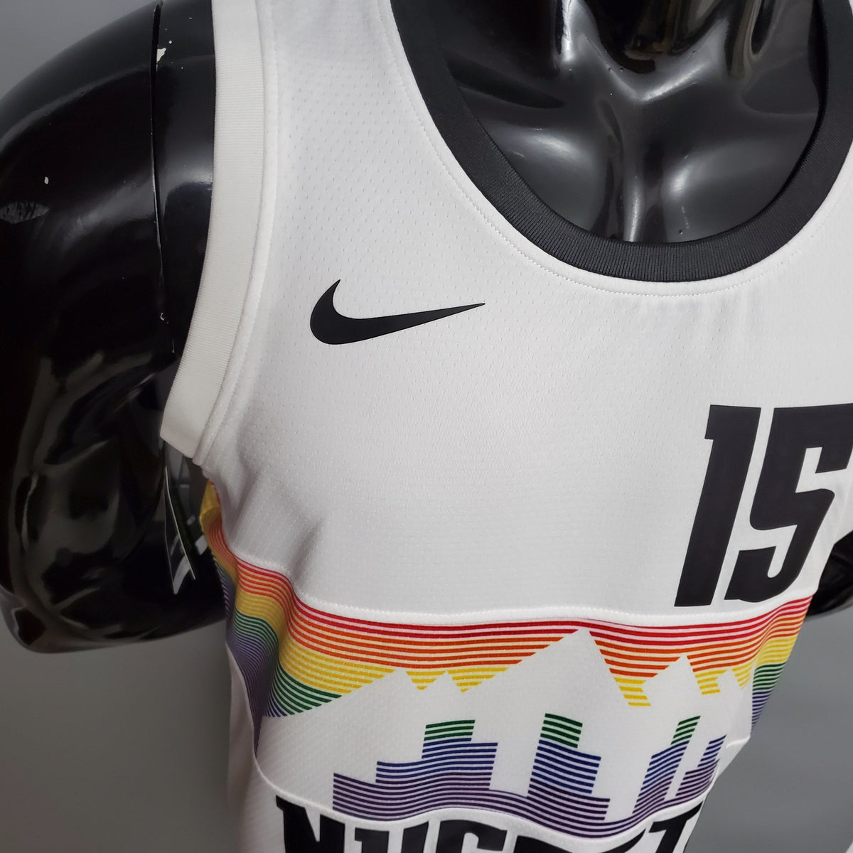 Camiseta Denver Nuggets "City Edition" Blanca Nikola Jokic