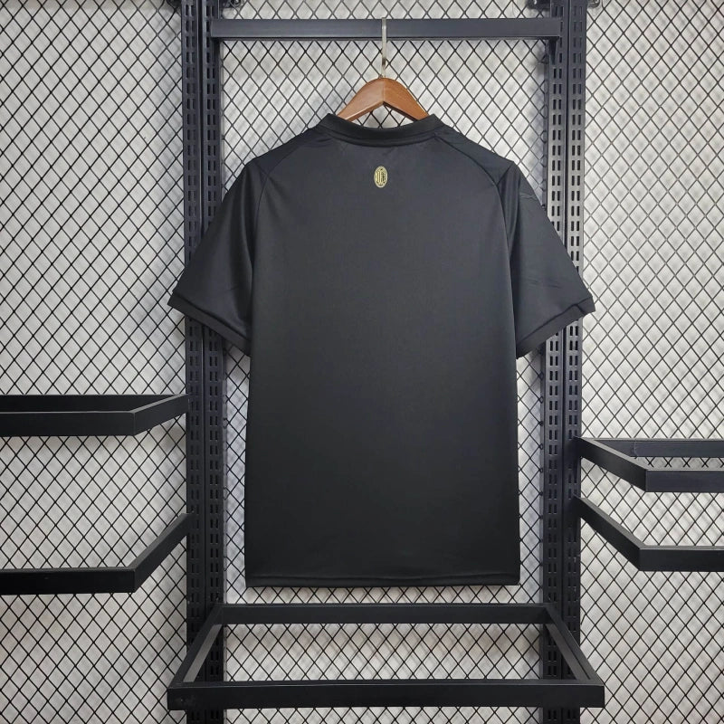 Camiseta AC Milán Edición Aniversario Negra 2024/25 Versión Fan