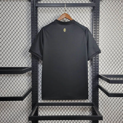 Camiseta AC Milán Edición Aniversario Negra 2024/25 Versión Fan