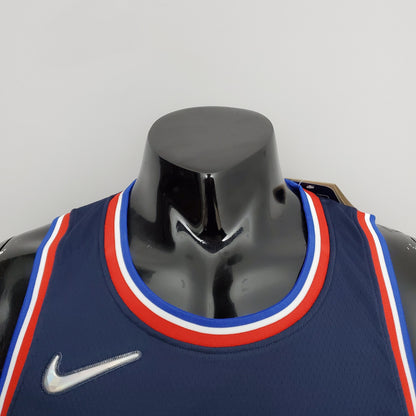 Camiseta Philadelphia 76ers "City Edition" Azul Royal