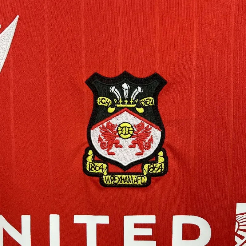 Camiseta Wrexham Local 2025/26 Versión Fan