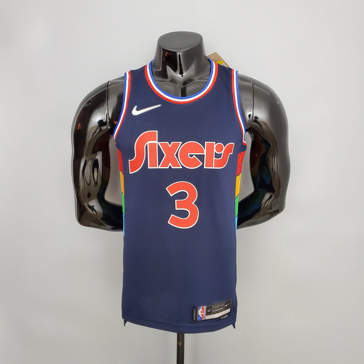 Camiseta Philadelphia 76ers "City Edition" Azul Royal
