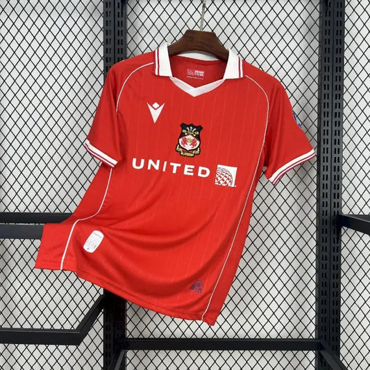 Camiseta Wrexham Local 2025/26 Versión Fan