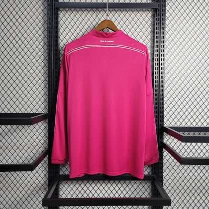 Camiseta Real Madrid Manga Larga Visita Retro 2014/15 Versión Fan